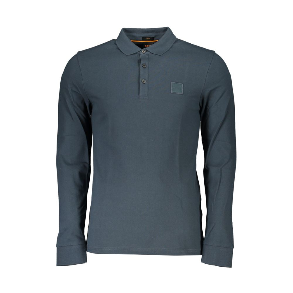 Green Cotton Polo Shirt