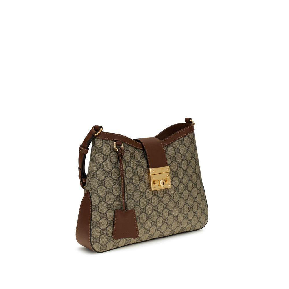 Large Padlock Shoulder Ba