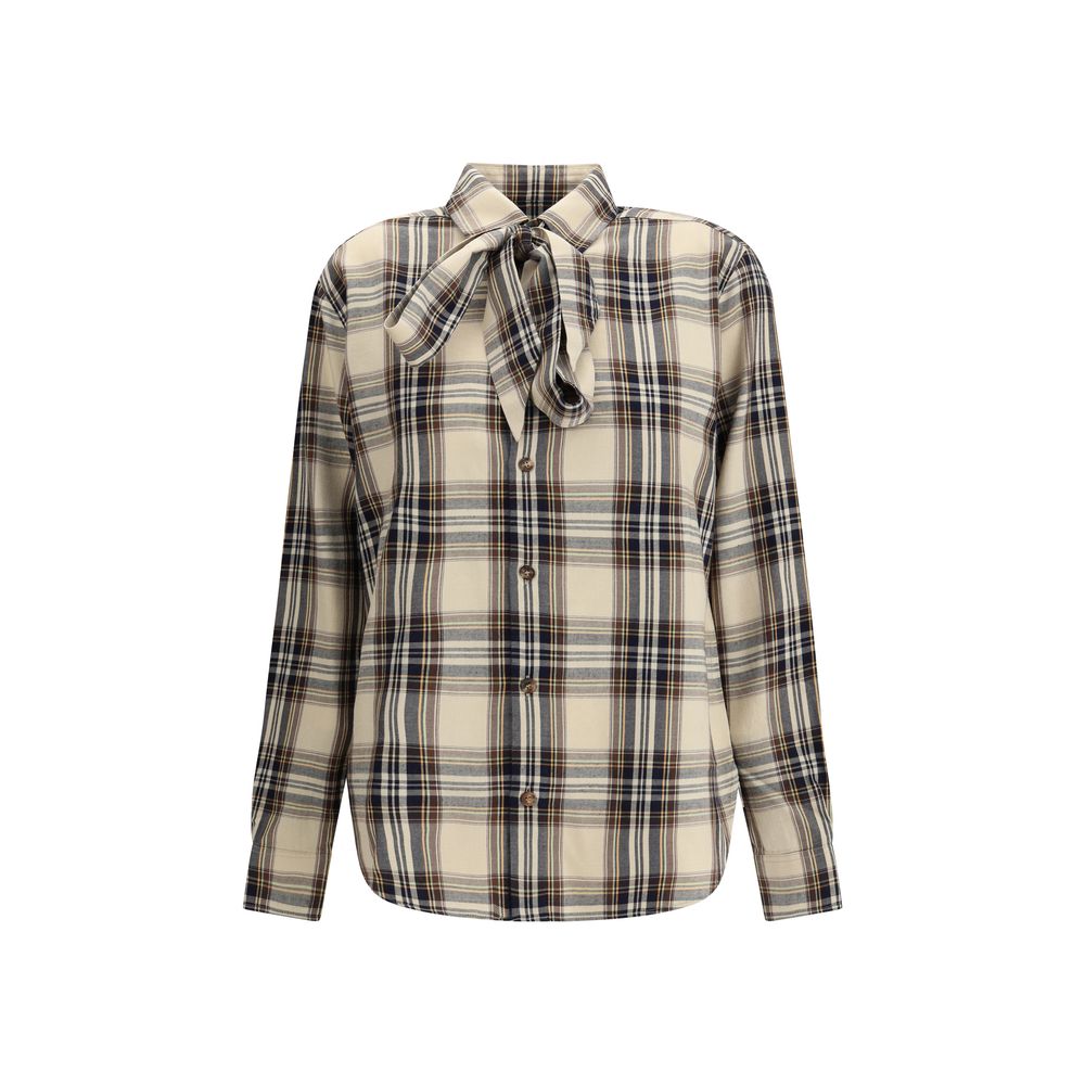 Tartan lavallière Shirt