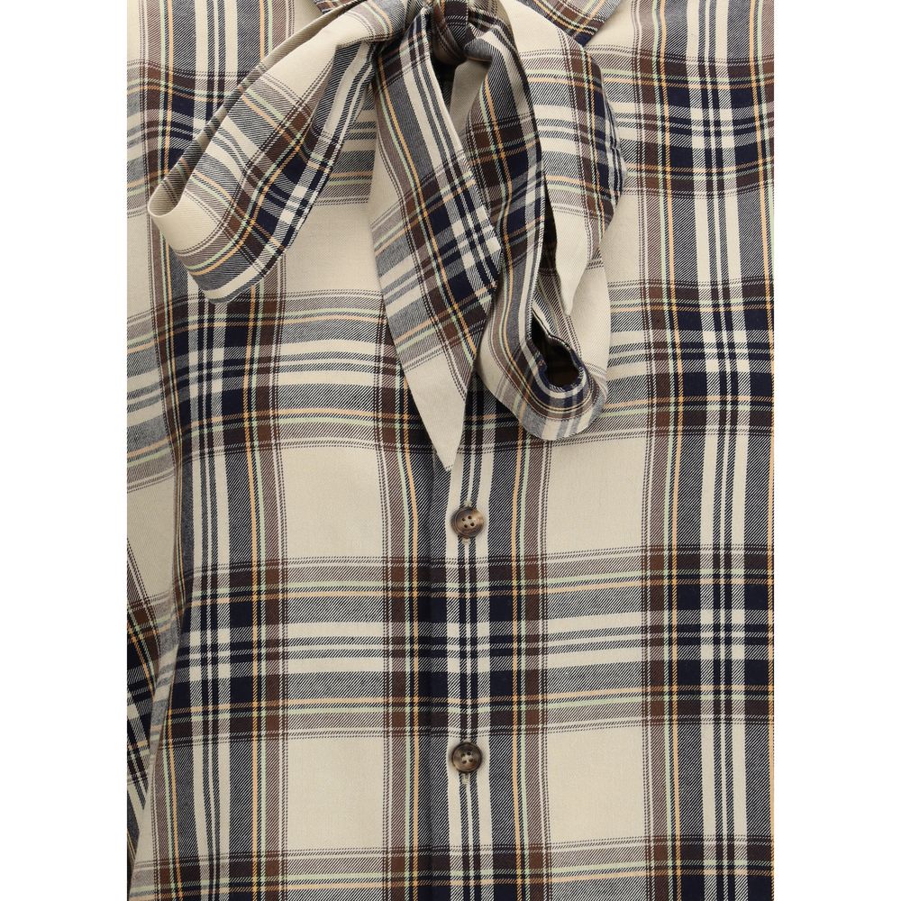 Tartan lavallière Shirt