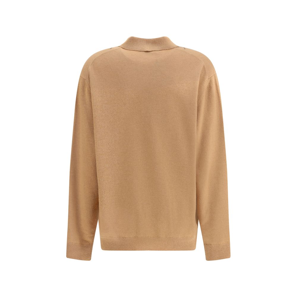 Diamond pattern polo Sweater