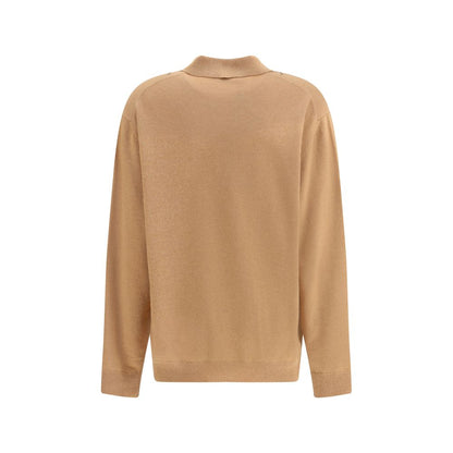Diamond pattern polo Sweater