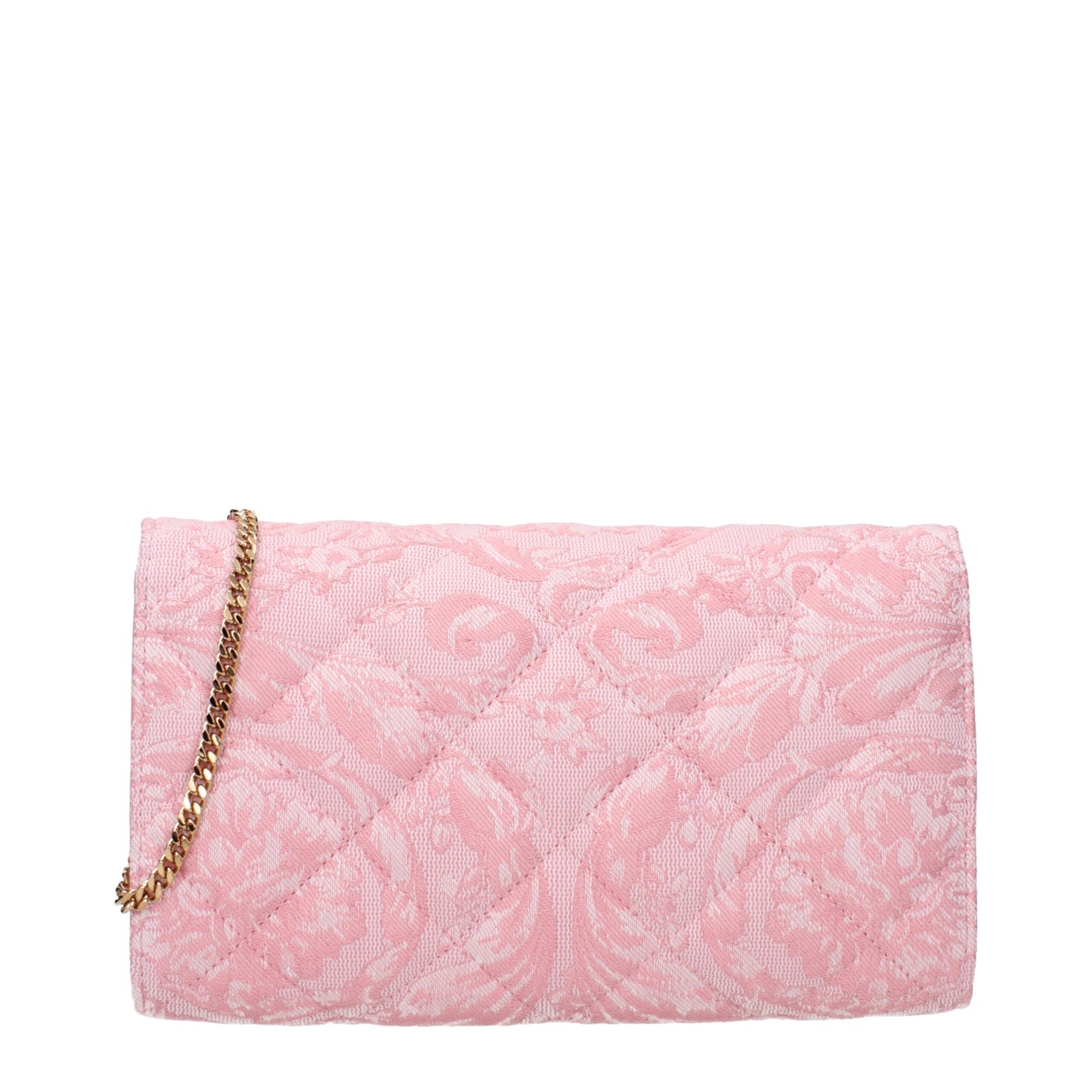 Pink Fabric Clutch Bags