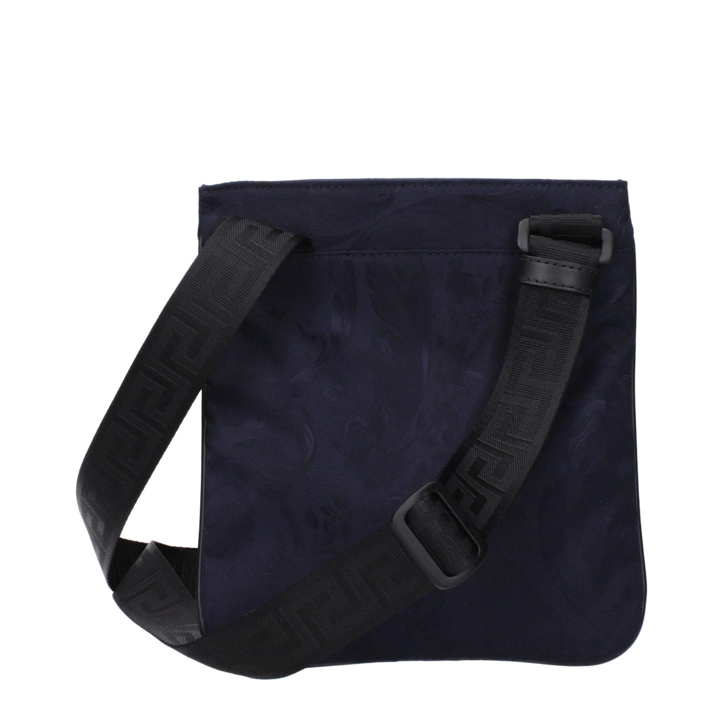 Blue Fabric Crossbody Bags