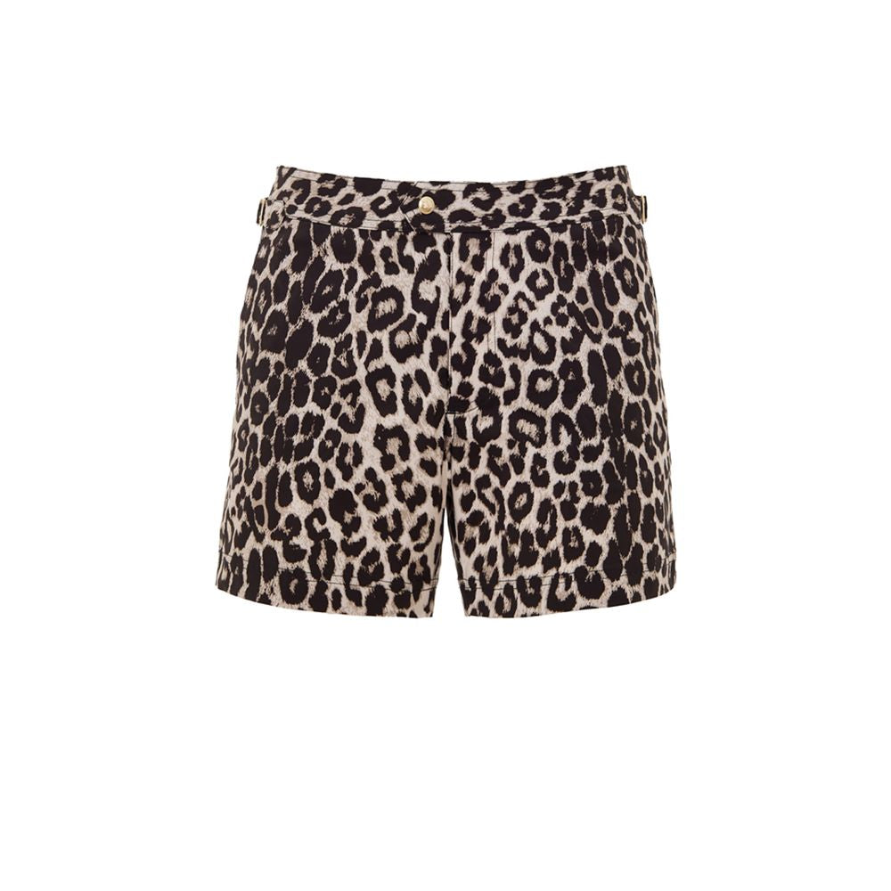 Multicolor Polyester Swim Short