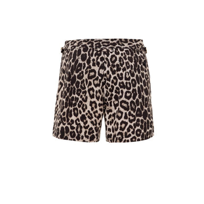 Multicolor Polyester Swim Short