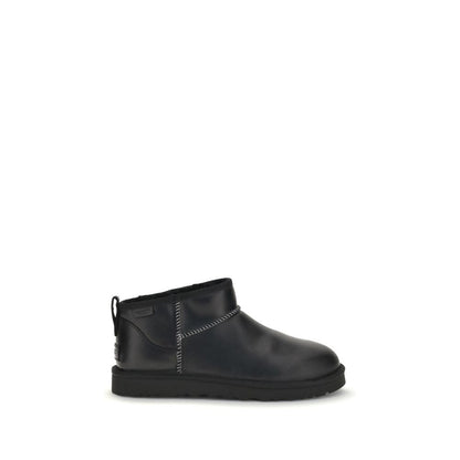 Ultra mini leather snow Boots