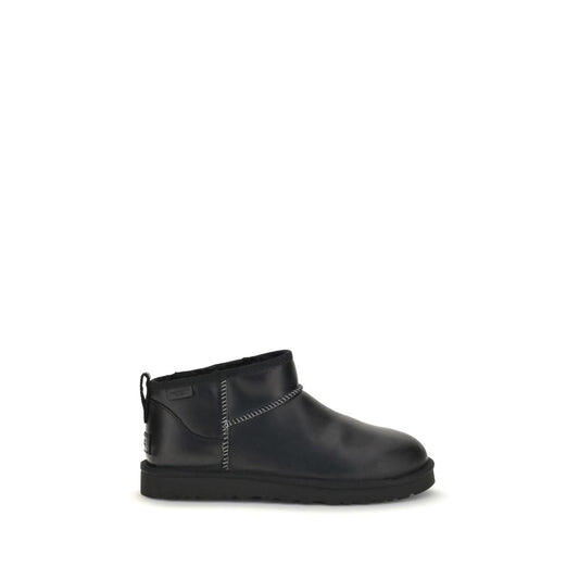 Ultra mini leather snow Boots