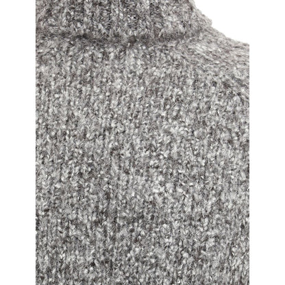 Buttoned turtleneck Sweater