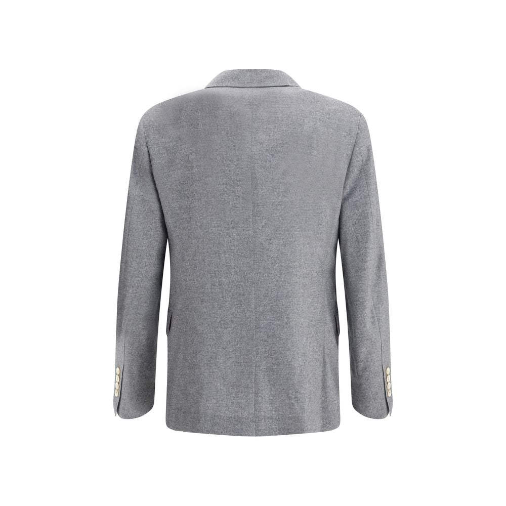 Cashmere and silk flannel Blazer