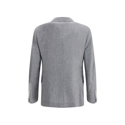 Cashmere and silk flannel Blazer