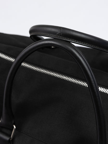 Black Fabric Weekend Travel Bag