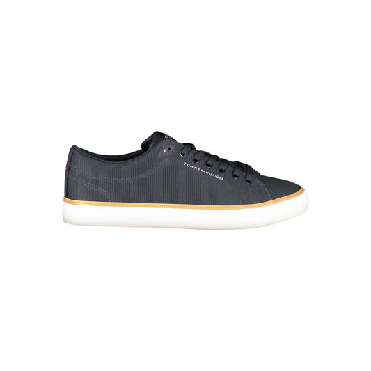 Zapatillas para hombre de poliéster azul
