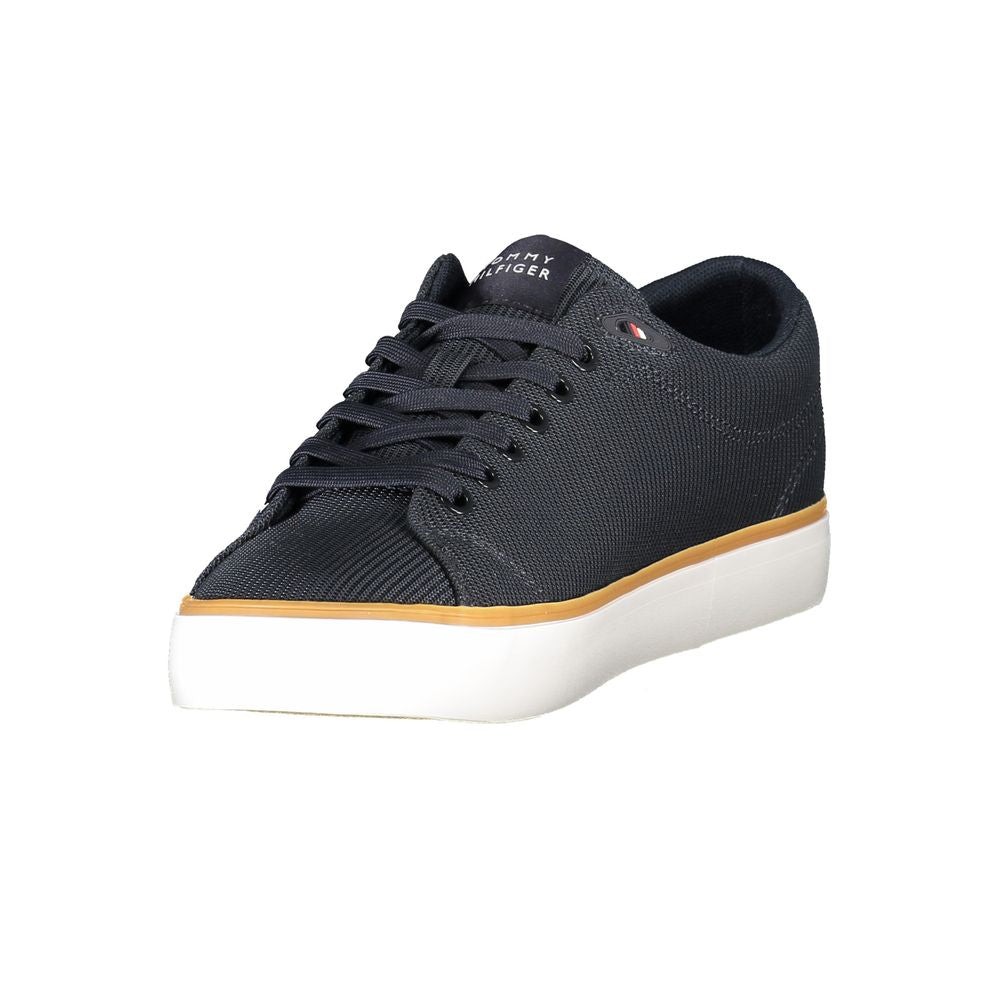 Zapatillas para hombre de poliéster azul