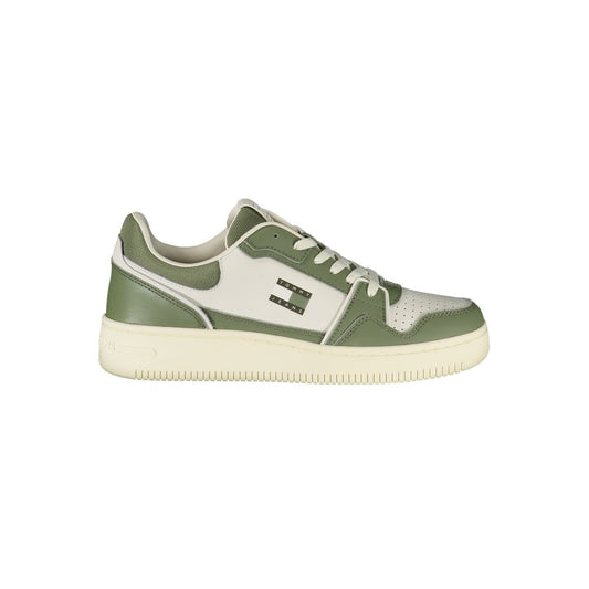 Sneaker Hombre Piel Verde