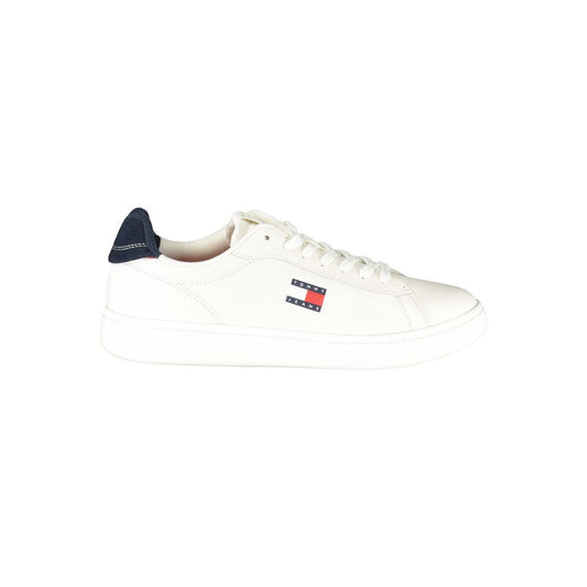 Sneaker Hombre Piel Blanco