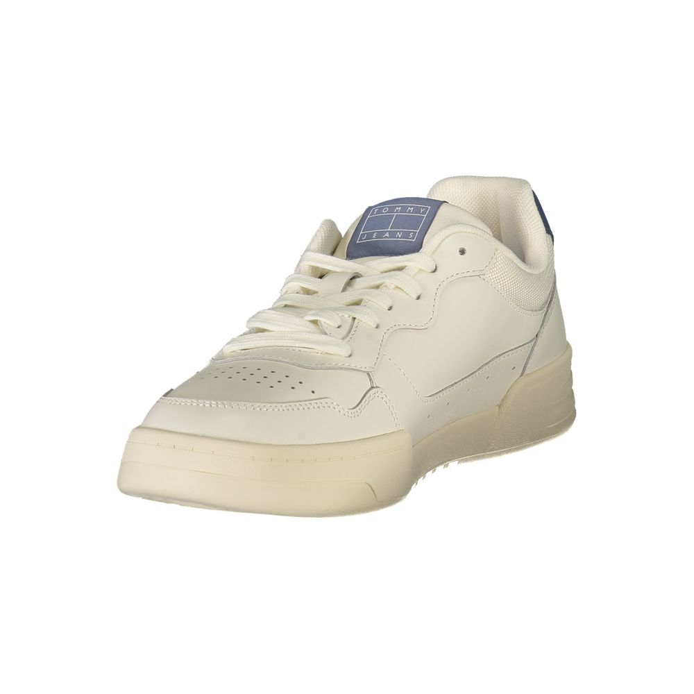 Sneaker Hombre Piel Blanco
