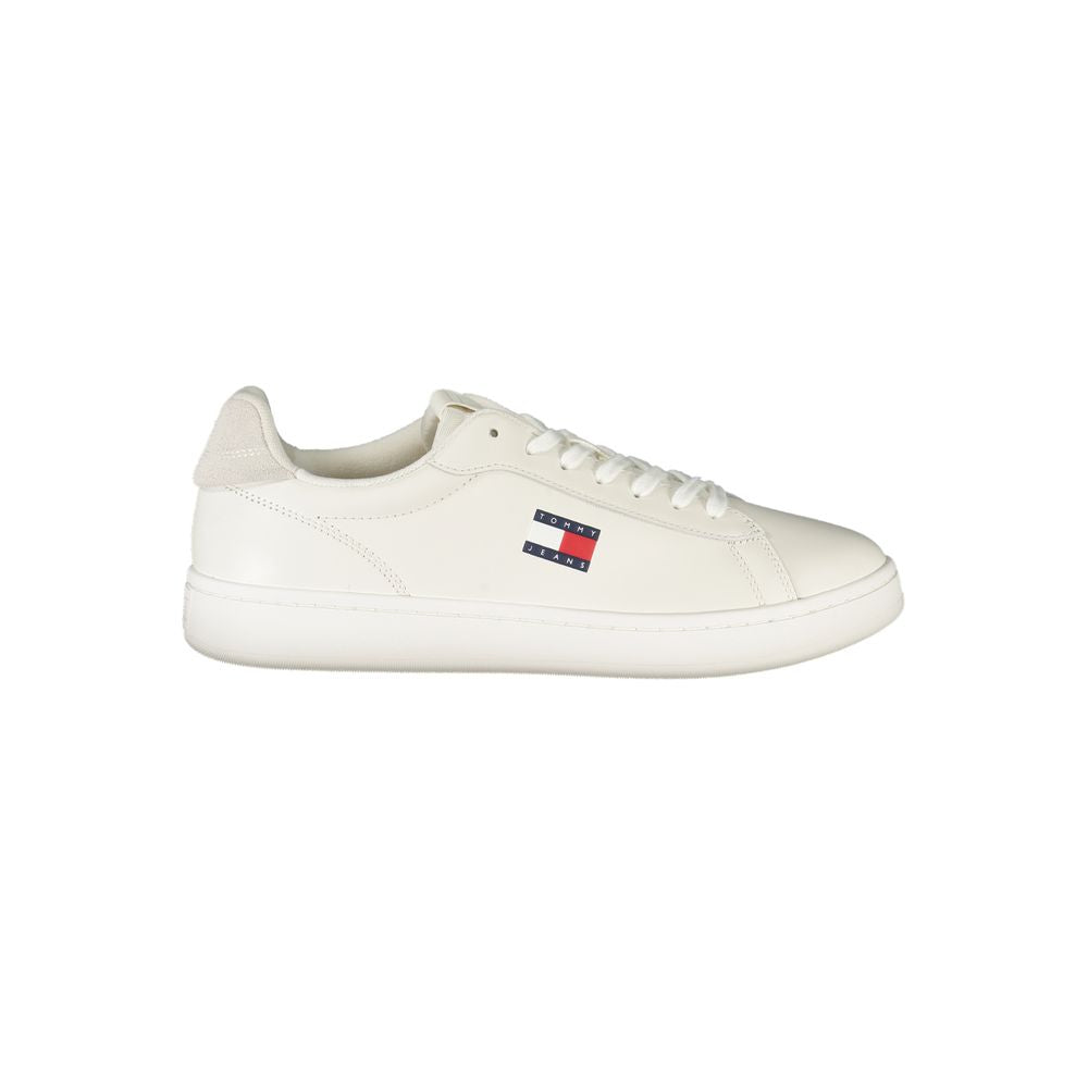 Sneaker Hombre Piel Blanco