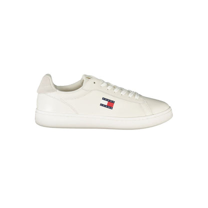 Sneaker Hombre Piel Blanco