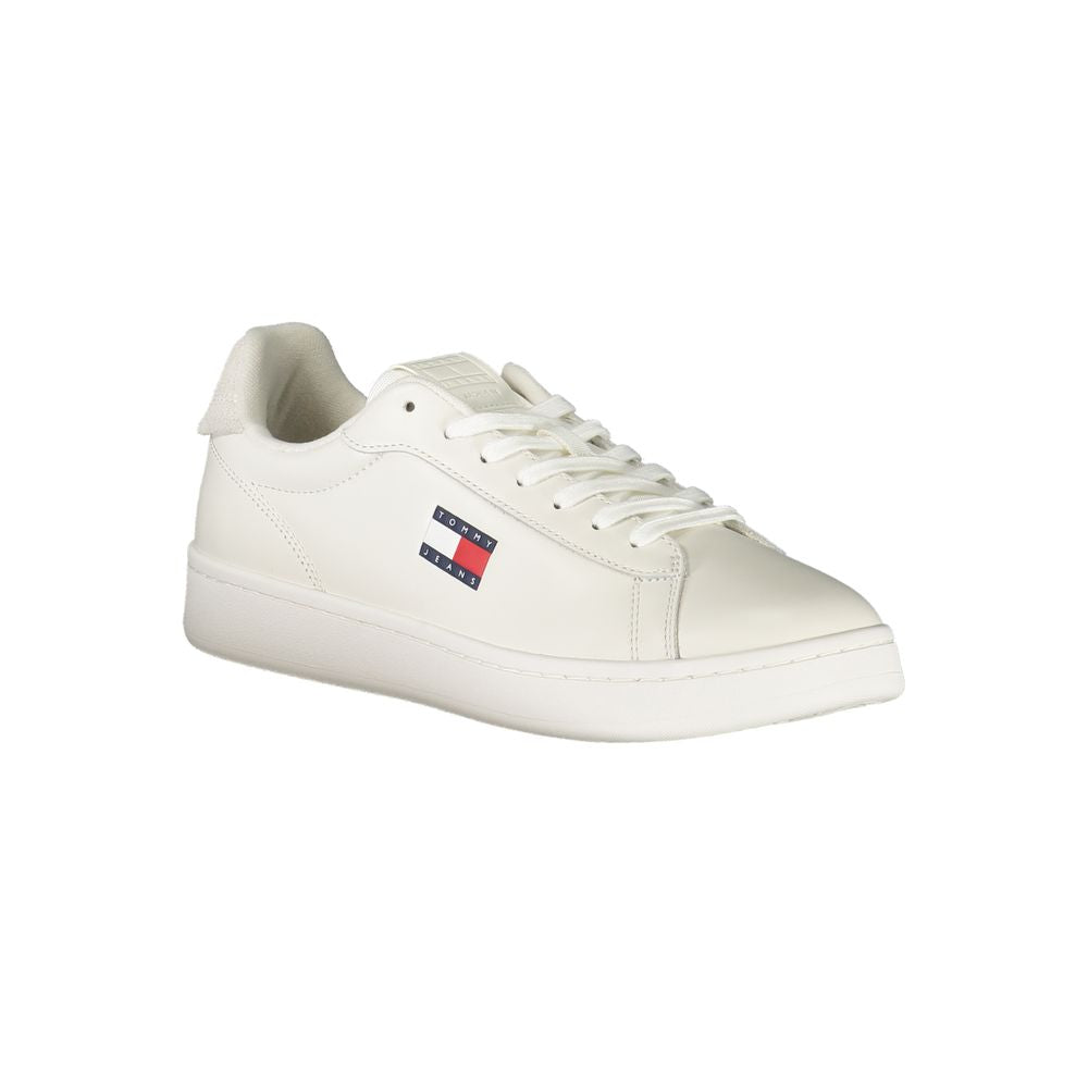 Sneaker Hombre Piel Blanco