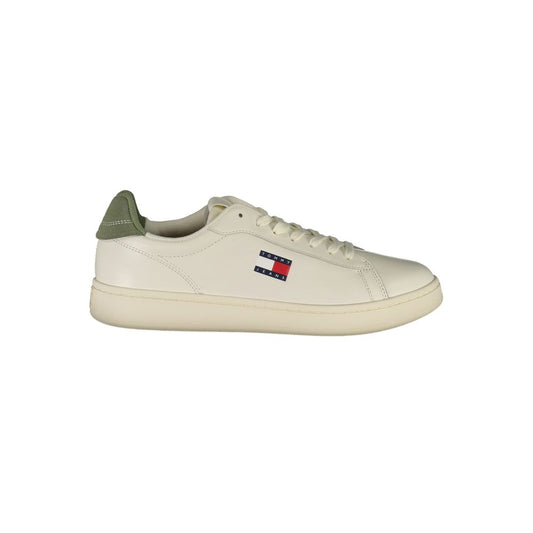 Sneaker Hombre Piel Blanco