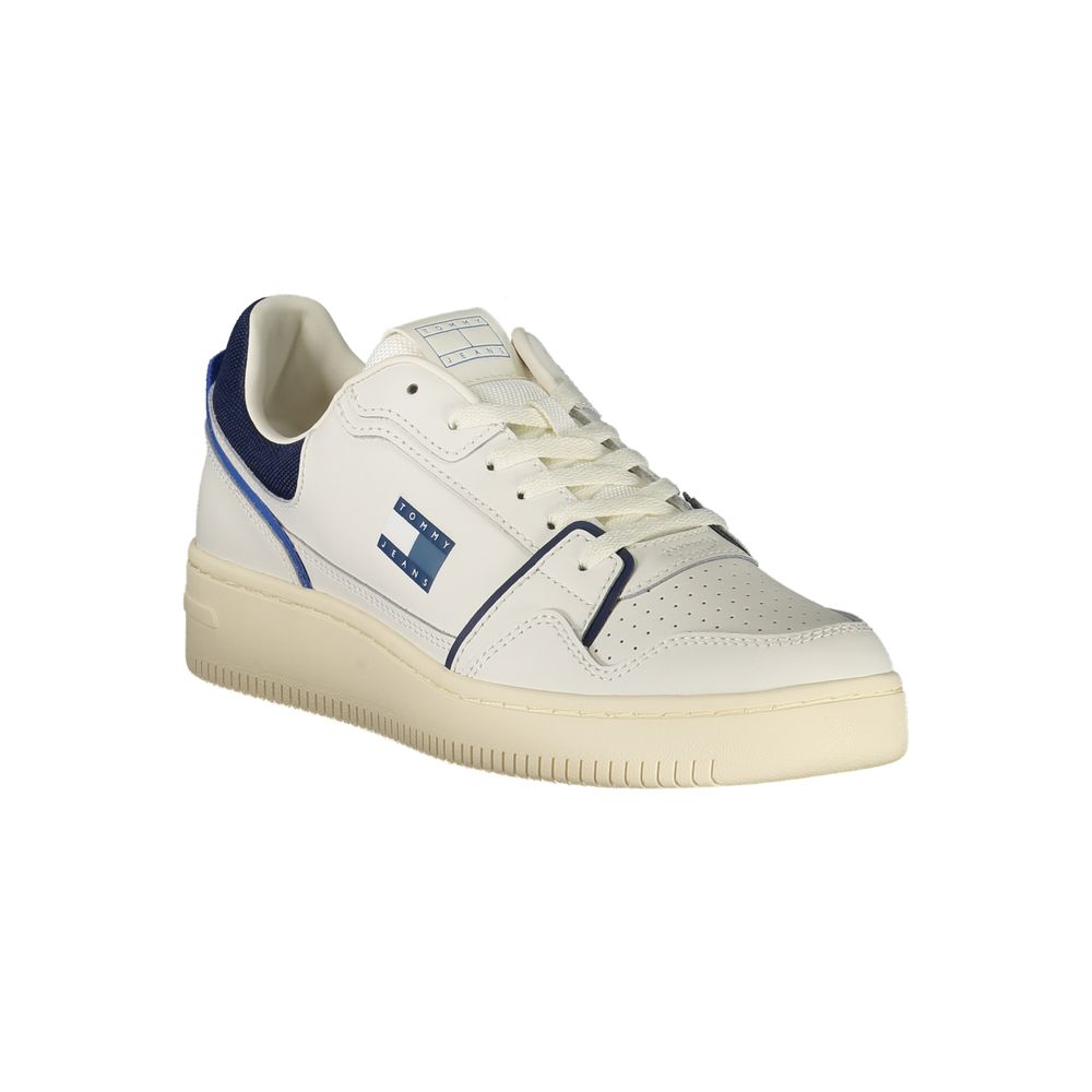 Sneaker Hombre Piel Blanco