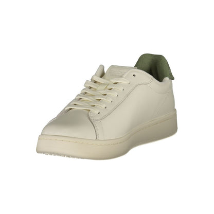 Sneaker Hombre Piel Blanco
