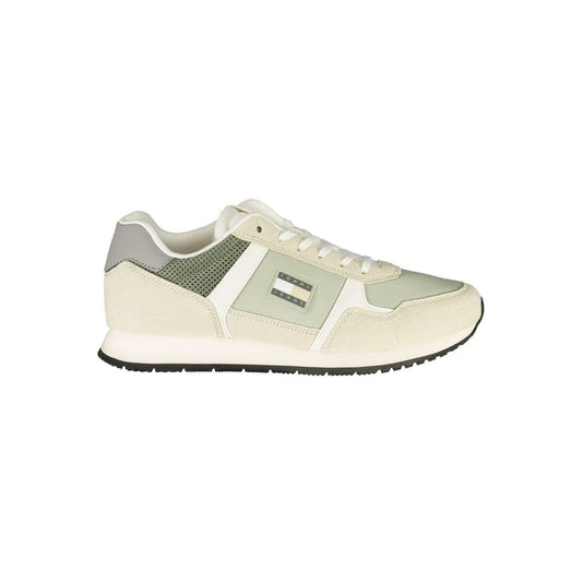 Zapatillas de poliéster verde para hombre
