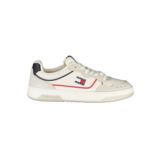 Sneaker Hombre Piel Blanco
