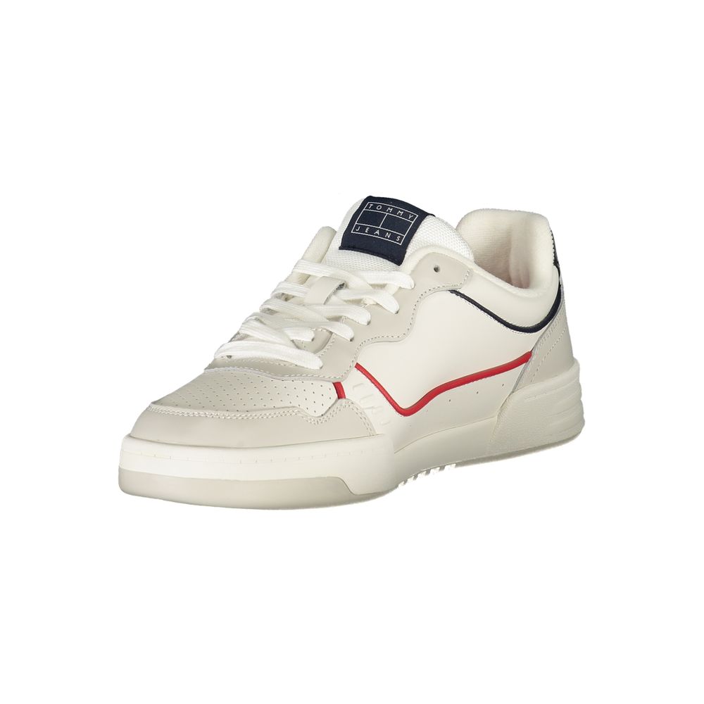 Sneaker Hombre Piel Blanco
