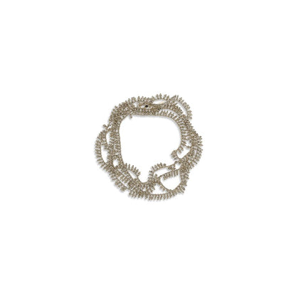 Silver Knotted Bracelet