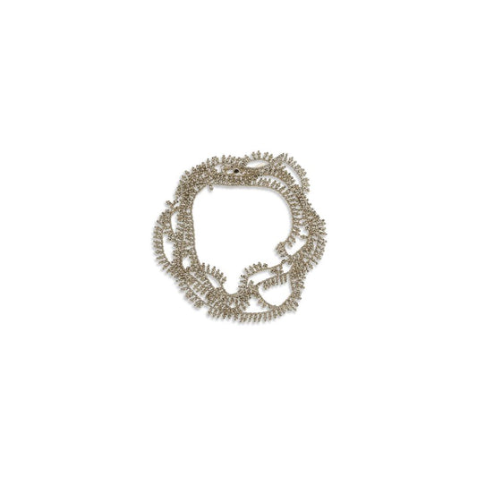 Silver Knotted Bracelet