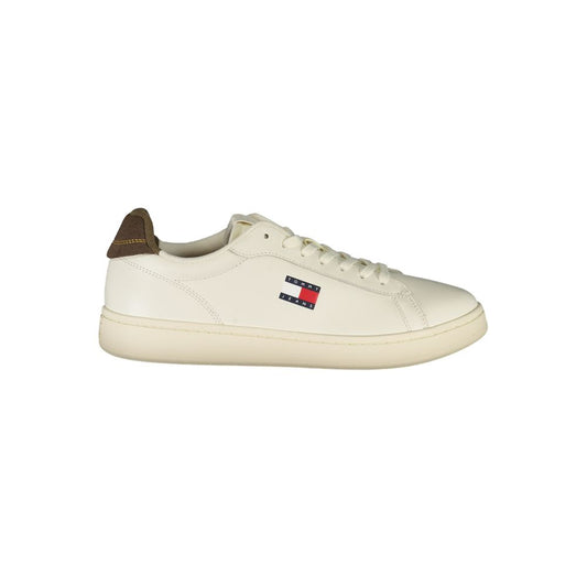 Sneaker Hombre Piel Blanco