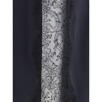 Satin Skirt with lace details