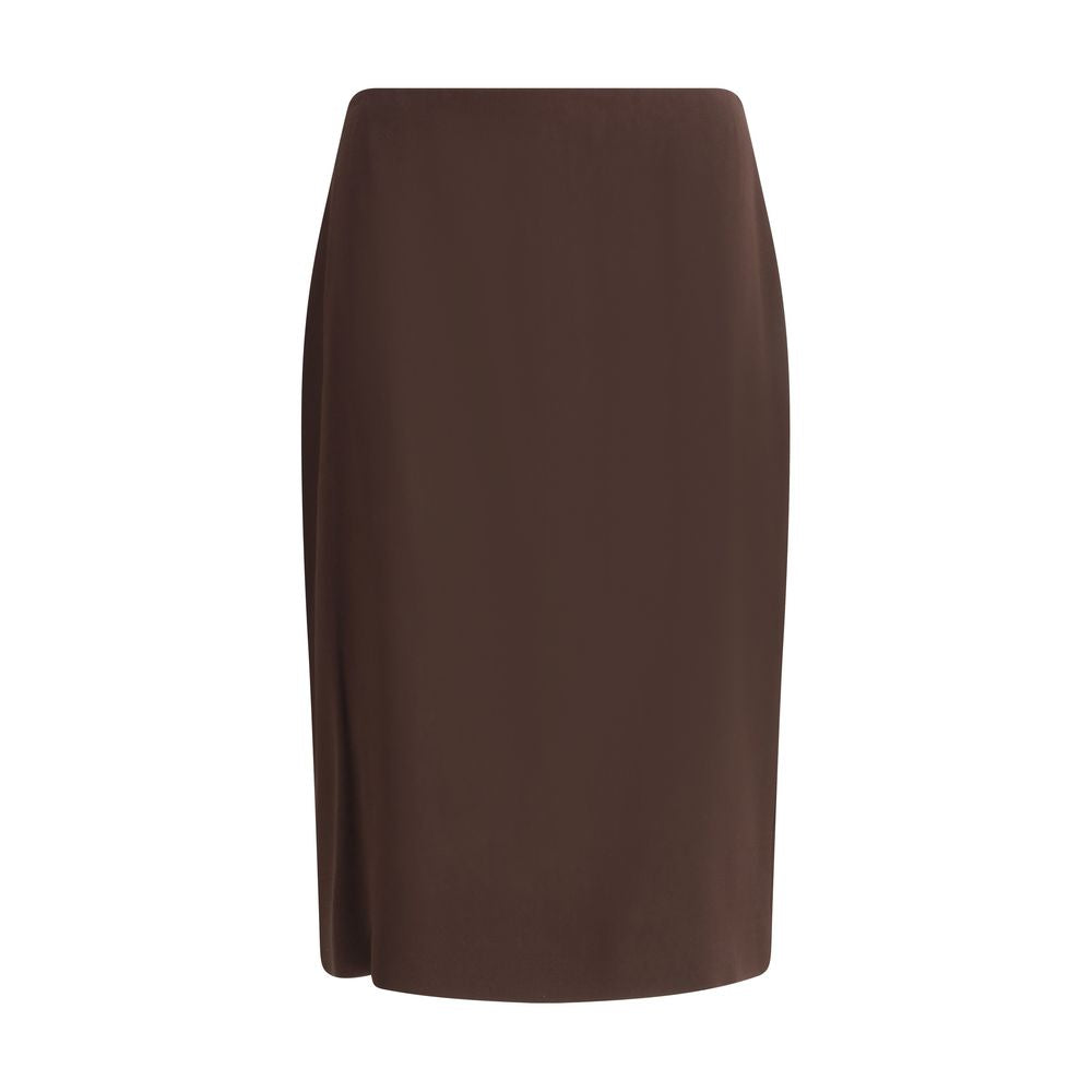 Satin midi Skirt