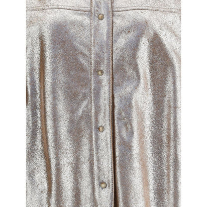 Oversize leather Shirt