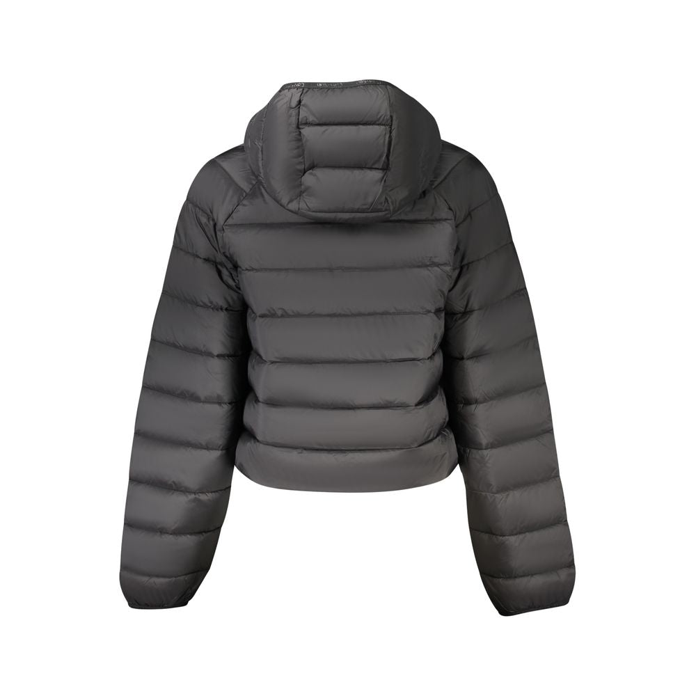 Black Nylon Women Jacket