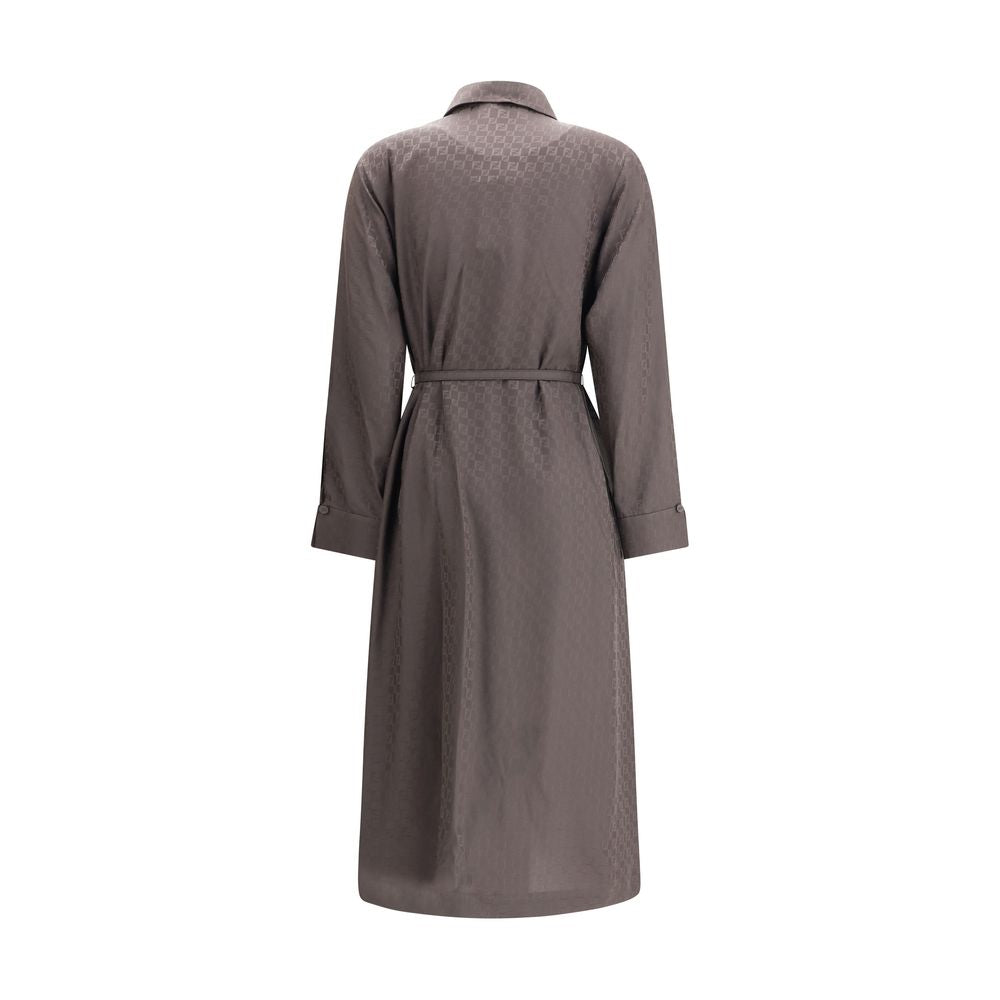 FF silk jacquard Dress
