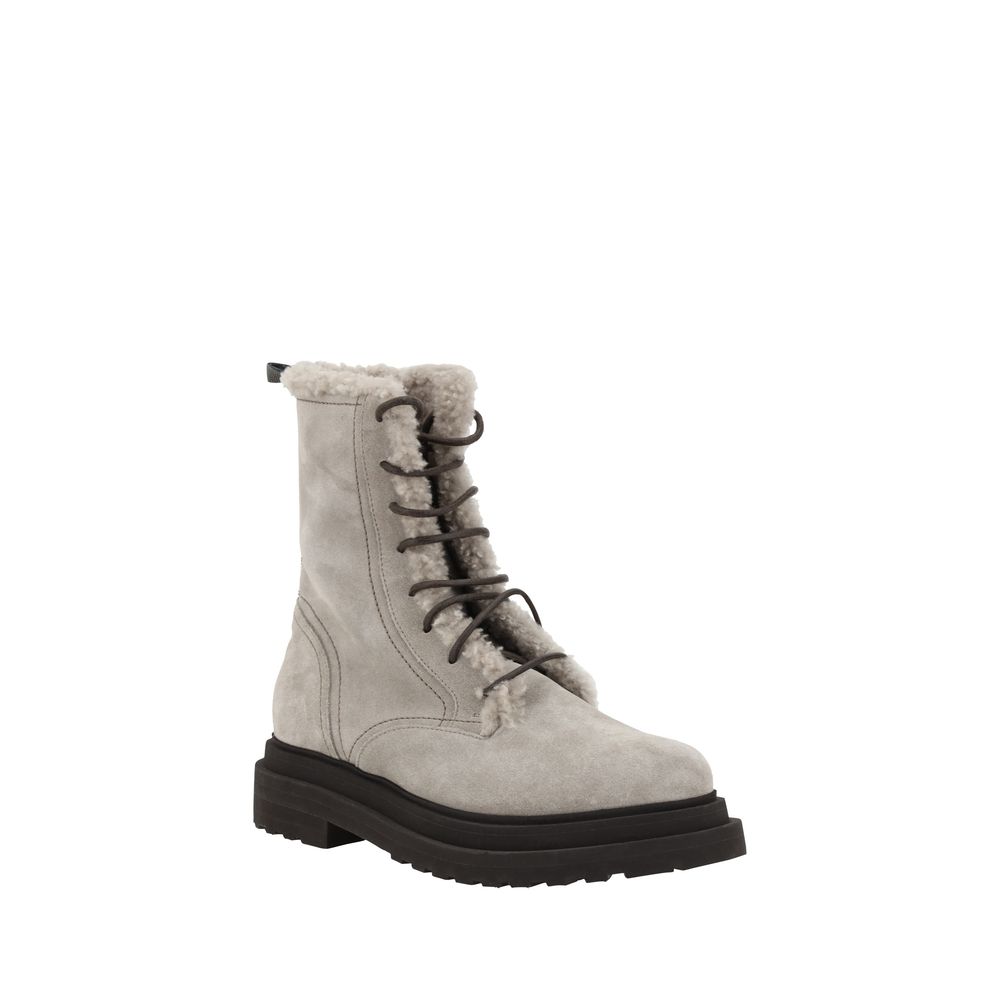 Laced Ankle Boots