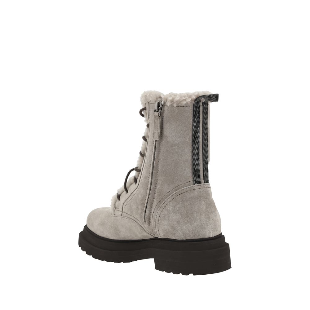 Laced Ankle Boots