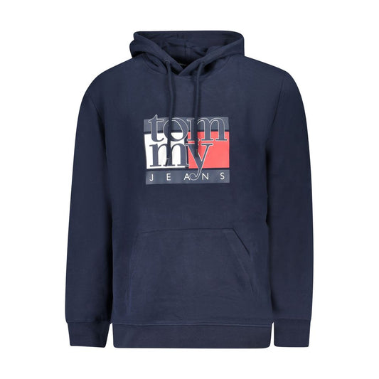 Jersey azul de algodón para hombre