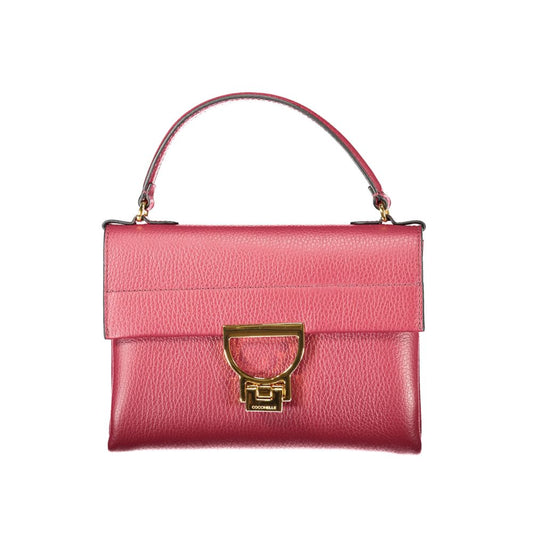Purple Leather Women Handbag