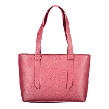 Purple Leather Women Handbag