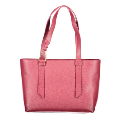 Purple Leather Women Handbag