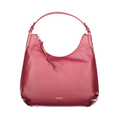 Purple Leather Women Handbag