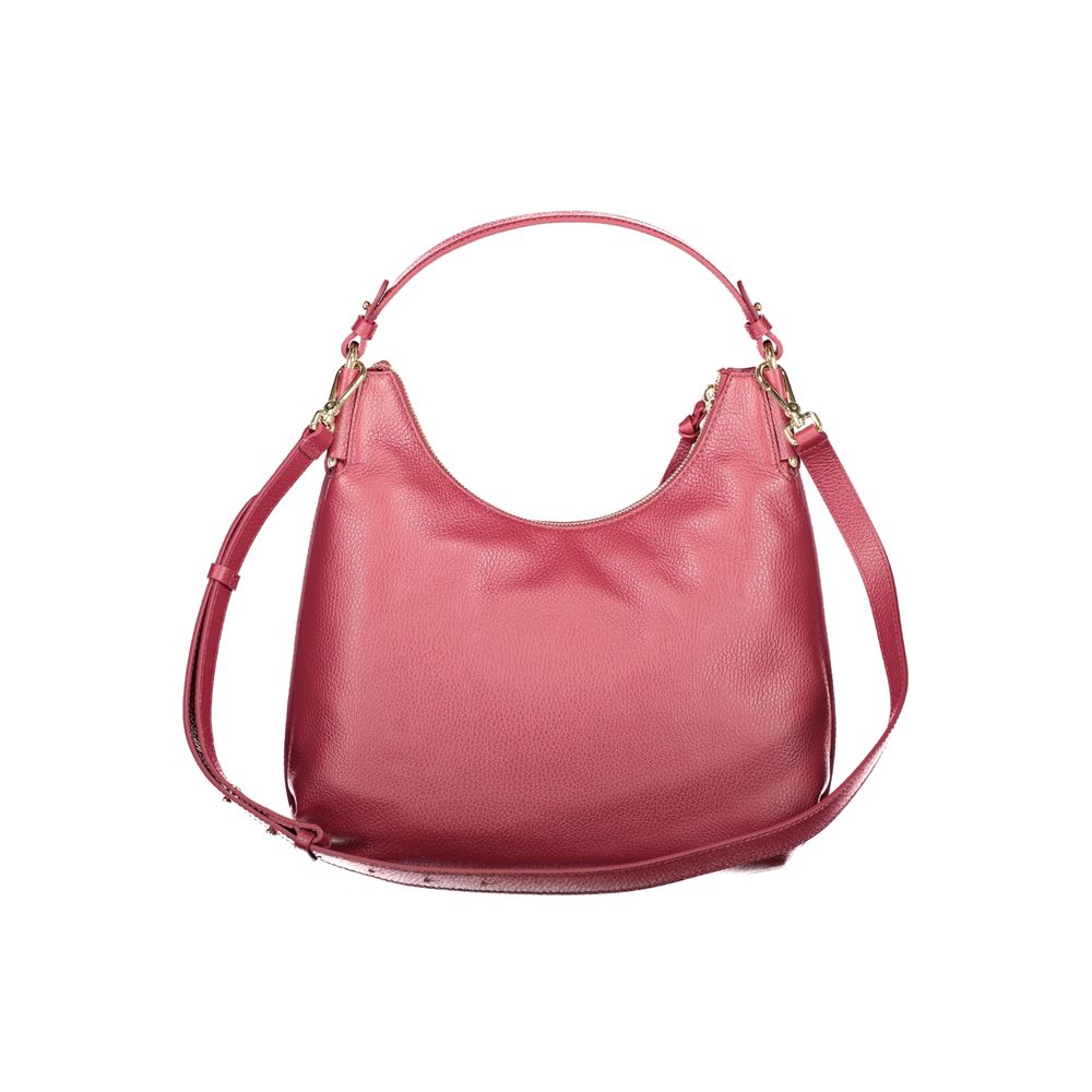 Purple Leather Women Handbag