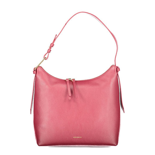 Purple Leather Women Handbag