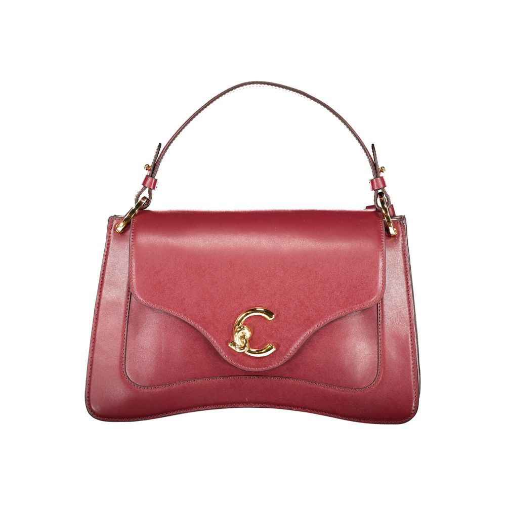 Purple Leather Women Handbag