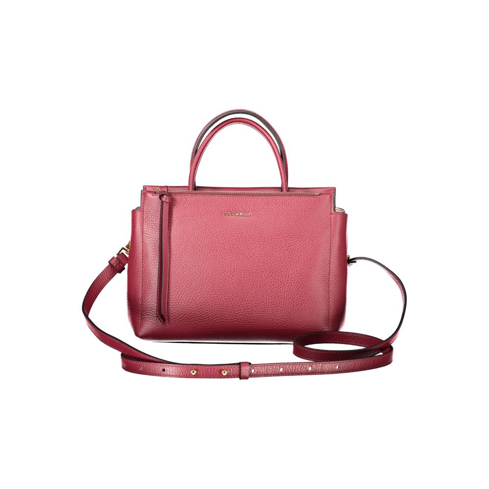 Purple Leather Women Handbag