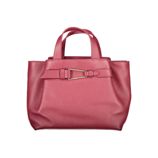 Purple Leather Women Handbag